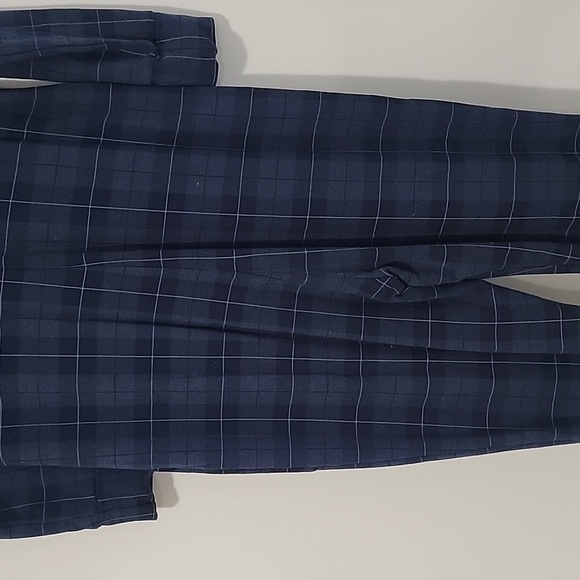 Smash + Tess || Wednesday Romper, Blue Tartan, Medium - Picture 9 of 9